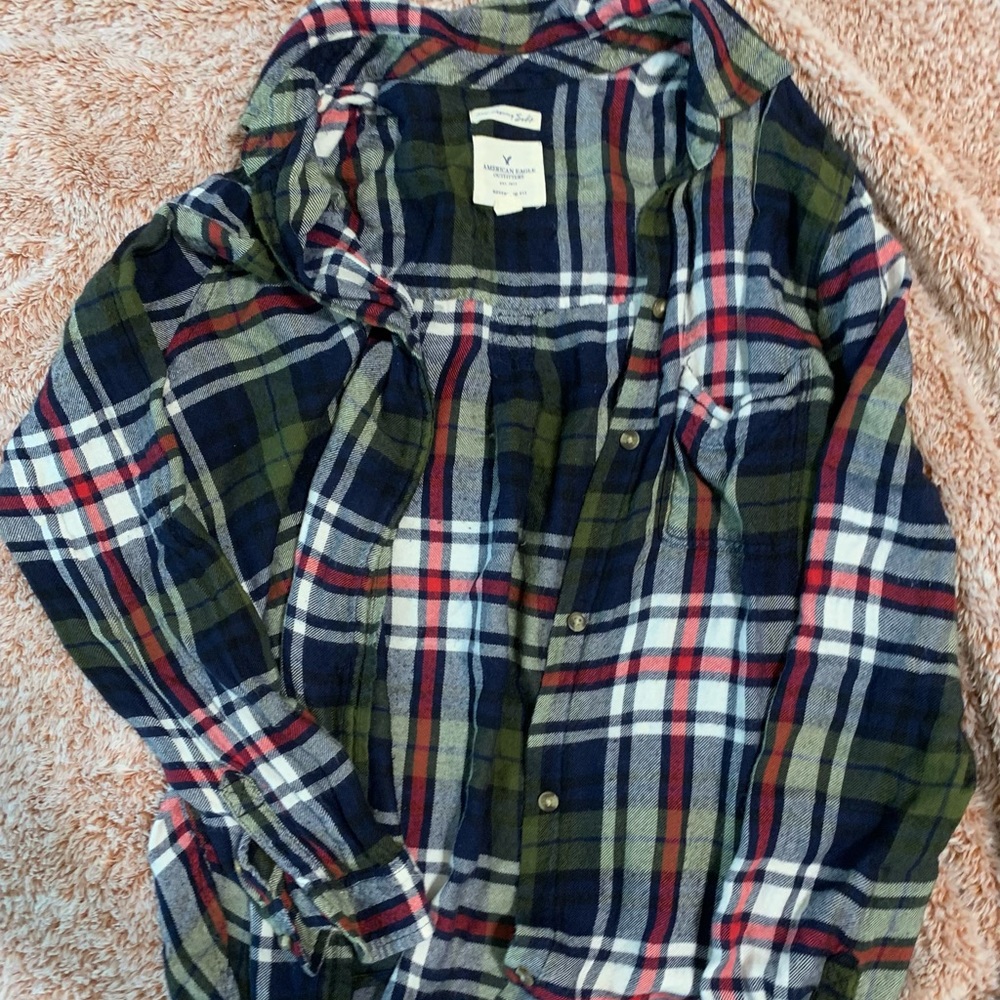 Oversized soft flannel